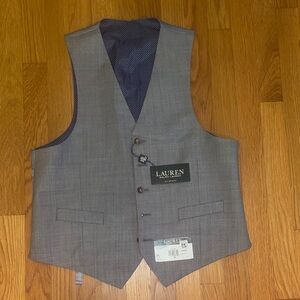 Ralph Lauren Charcoal Men's Vest